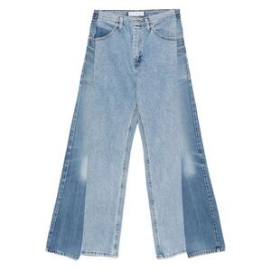 E.L.V. Denim Blue Denim - Wide-Leg Jeans Women